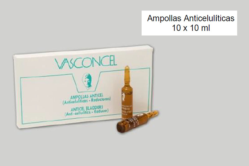 Ampollas Anticelulíticas 10 x 10 ml