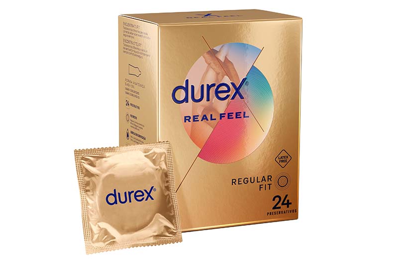 DUREX REAL FEEL 24 Preservativos